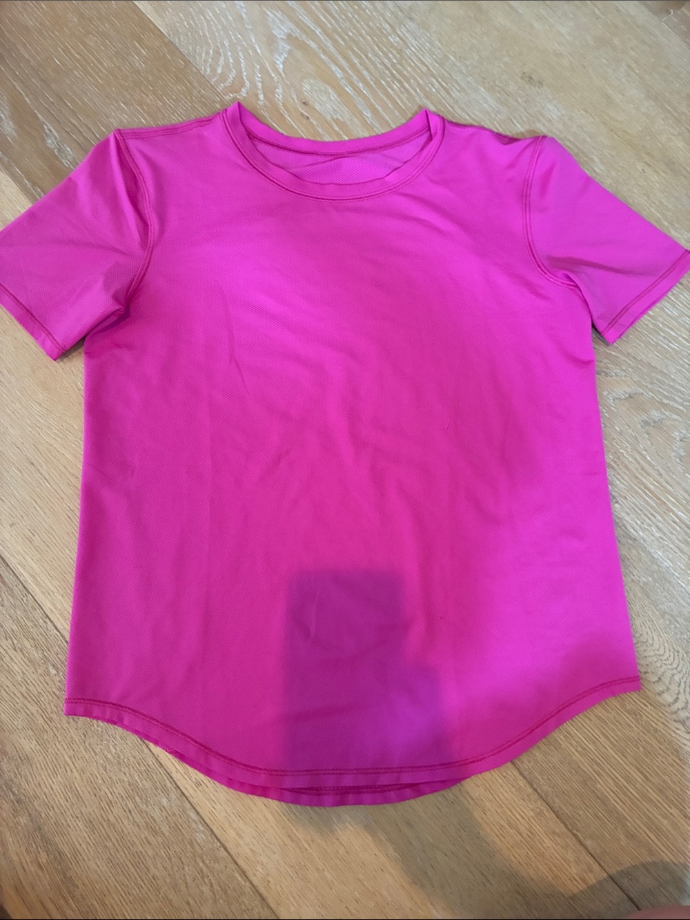 lululemon athletica Kids Short Sleeve Tee in Hot Pink